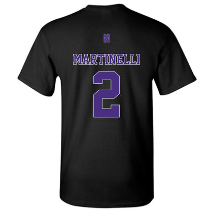 Northwestern - NCAA Men's Basketball : Nick Martinelli - Classic Shersey T-Shirt-1