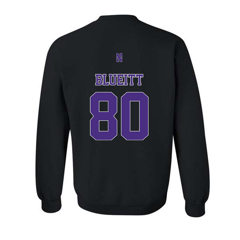Northwestern - NCAA Football : Braden Blueitt - Classic Shersey Crewneck Sweatshirt-1