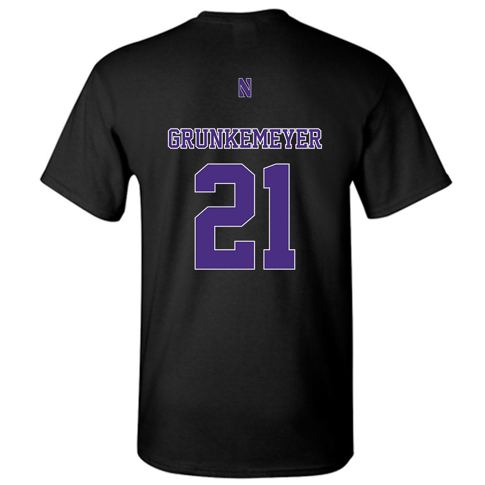 Northwestern - NCAA Baseball : Jack Grunkemeyer - Classic Shersey T-Shirt-1
