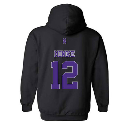 Northwestern - NCAA Women's Field Hockey : Greta Hinke - Classic Shersey Hooded Sweatshirt-1
