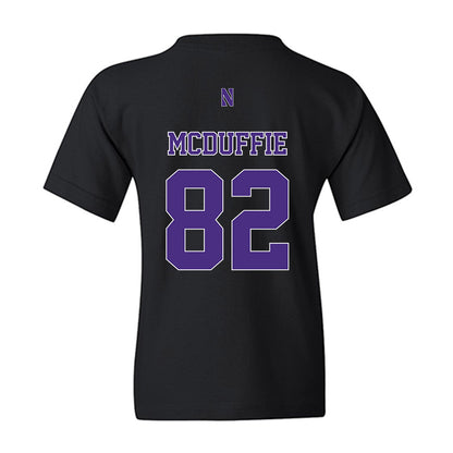 Northwestern - NCAA Football : Jaden McDuffie - Classic Shersey Youth T-Shirt-1