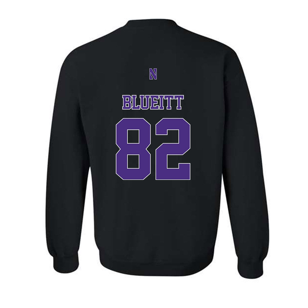 Northwestern - NCAA Football : Braden Blueitt - Classic Shersey Crewneck Sweatshirt-1