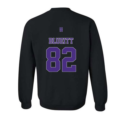 Northwestern - NCAA Football : Braden Blueitt - Classic Shersey Crewneck Sweatshirt-1