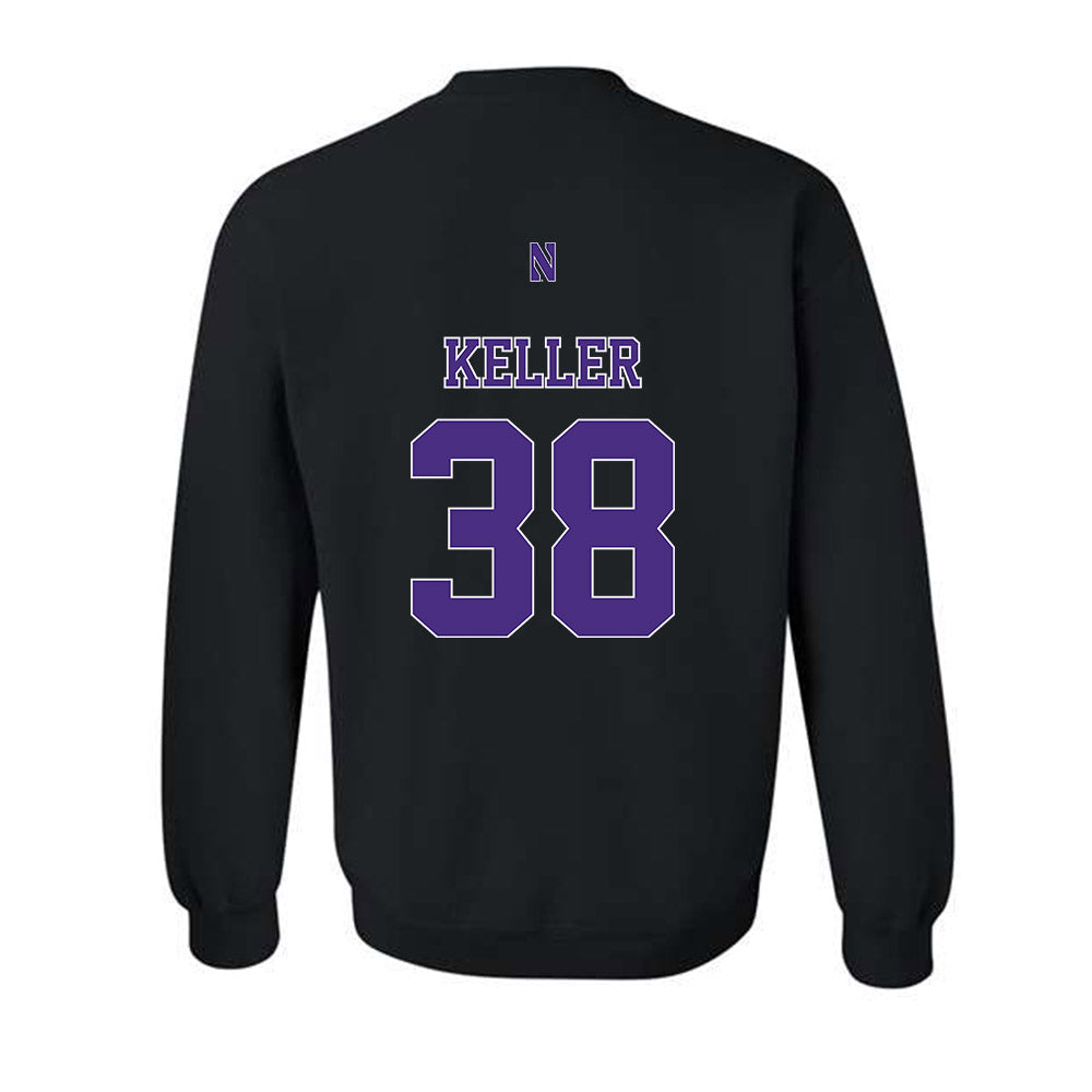 Northwestern - NCAA Women's Lacrosse : Kate Keller - Classic Shersey Crewneck Sweatshirt-1
