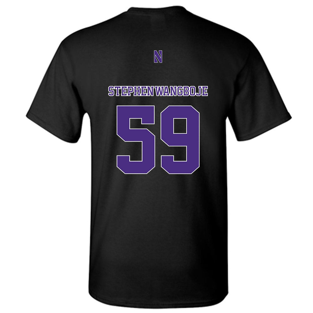 Northwestern - NCAA Football : Glory Stephen-Wangboje - Classic Shersey T-Shirt-1