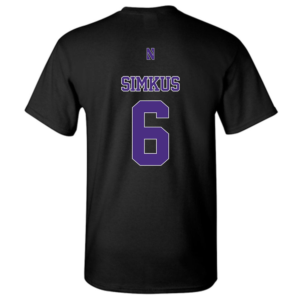 Northwestern - NCAA Women's Volleyball : Bella Simkus - Classic Shersey T-Shirt-1