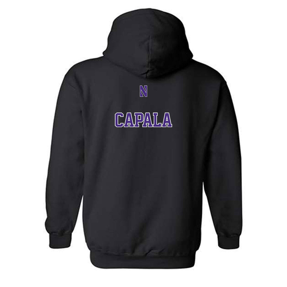 Northwestern - NCAA Women's Cross Country : Olivia Capala - Classic Shersey Hooded Sweatshirt-1