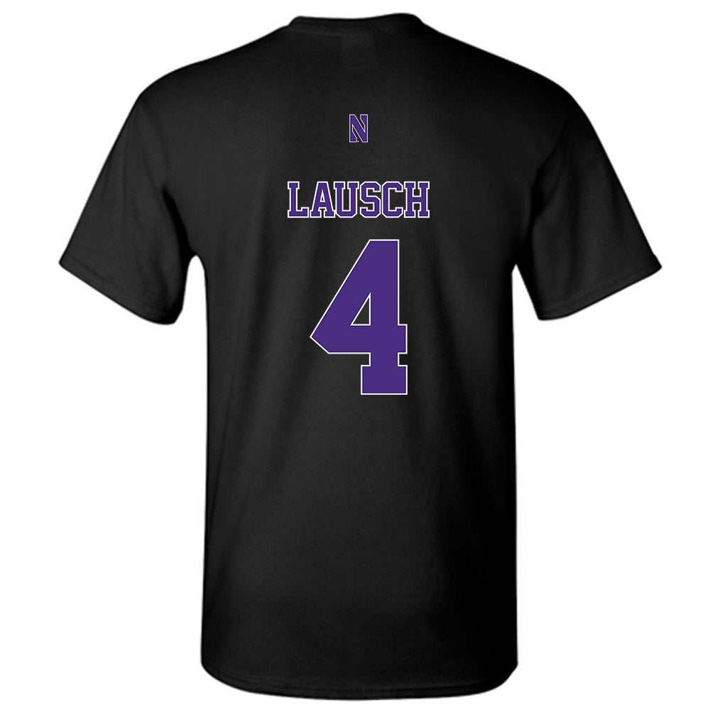 Northwestern - NCAA Baseball : Jack Lausch - Classic Shersey T-Shirt-1