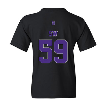 Northwestern - NCAA Football : Glory SW - Classic Shersey Youth T-Shirt-1