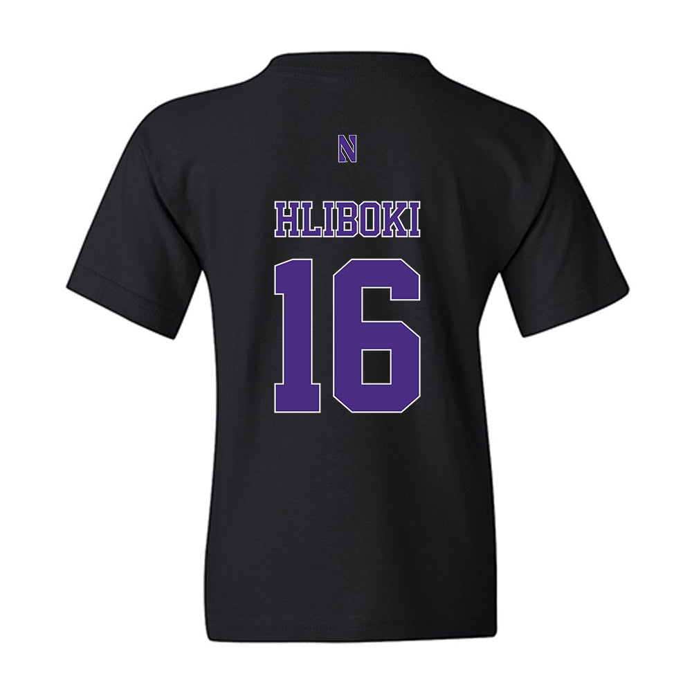 Northwestern - NCAA Baseball : Sam Hliboki - Classic Shersey Youth T-Shirt-1
