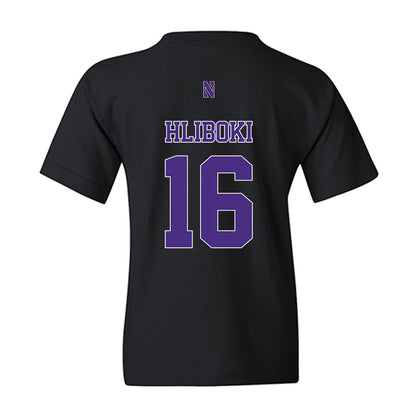 Northwestern - NCAA Baseball : Sam Hliboki - Classic Shersey Youth T-Shirt-1