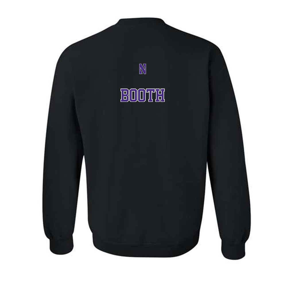 Northwestern - NCAA Wrestling : Marcell Booth - Classic Shersey Crewneck Sweatshirt-1