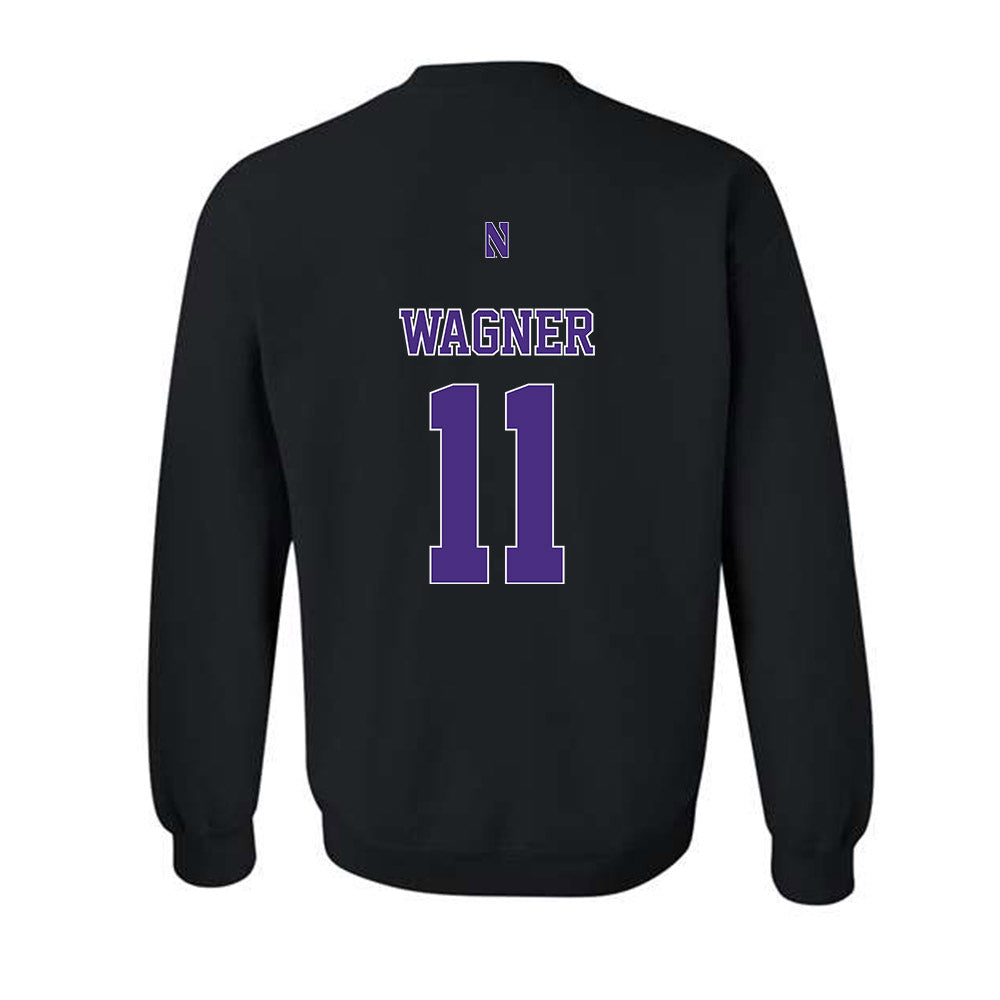 Northwestern - NCAA Women's Soccer : Keira Wagner - Classic Shersey Crewneck Sweatshirt-1