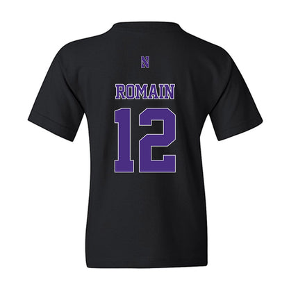 Northwestern - NCAA Football : Marcus Romain - Classic Shersey Youth T-Shirt-1