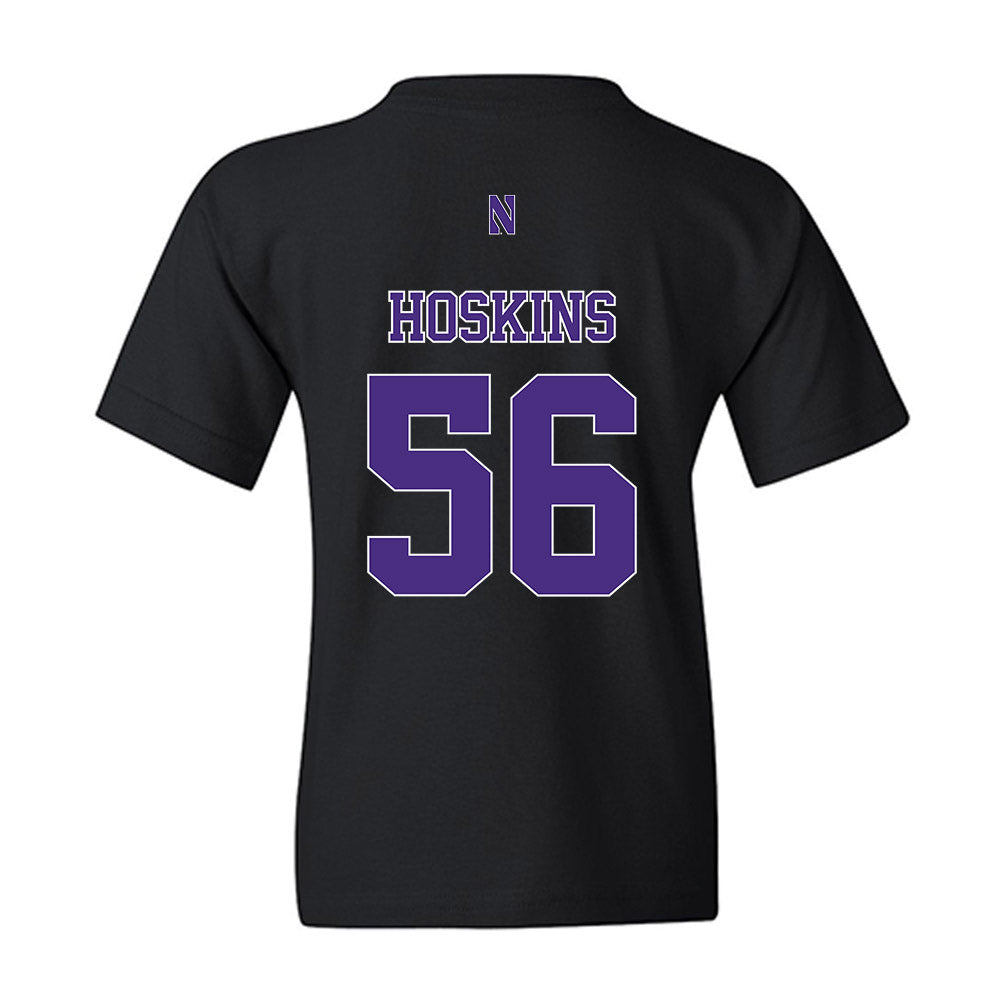 Northwestern - NCAA Football : Tre Hoskins - Classic Shersey Youth T-Shirt-1