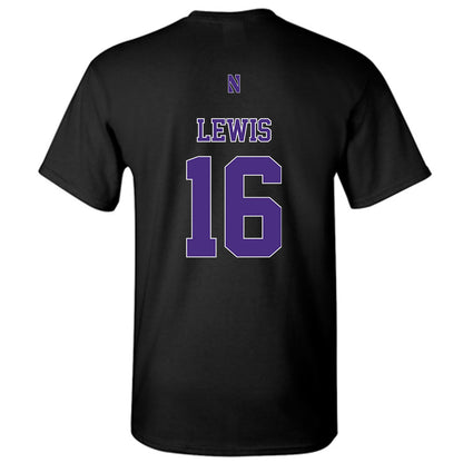 Northwestern - NCAA Football : J.J. Lewis - Classic Shersey T-Shirt-1