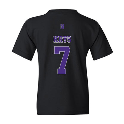 Northwestern - NCAA Women's Field Hockey : Aerin Krys - Classic Shersey Youth T-Shirt-1