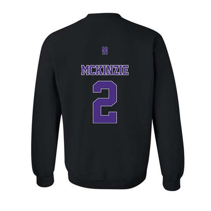 Northwestern - NCAA Football : Kobie McKinzie - Classic Shersey Crewneck Sweatshirt-1