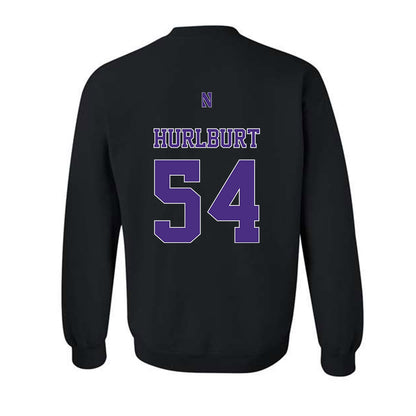 Northwestern - NCAA Men's Basketball : Gus Hurlburt - Classic Shersey Crewneck Sweatshirt-1