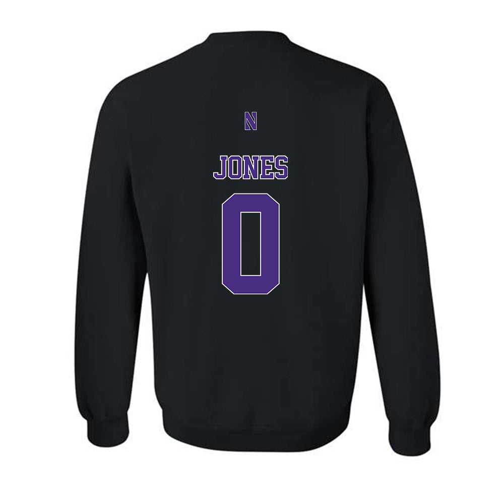 Northwestern - NCAA Football : Alijah Jones - Classic Shersey Crewneck Sweatshirt-1