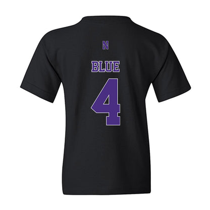 Northwestern - NCAA Women's Basketball : Lexi Blue - Classic Shersey Youth T-Shirt-1