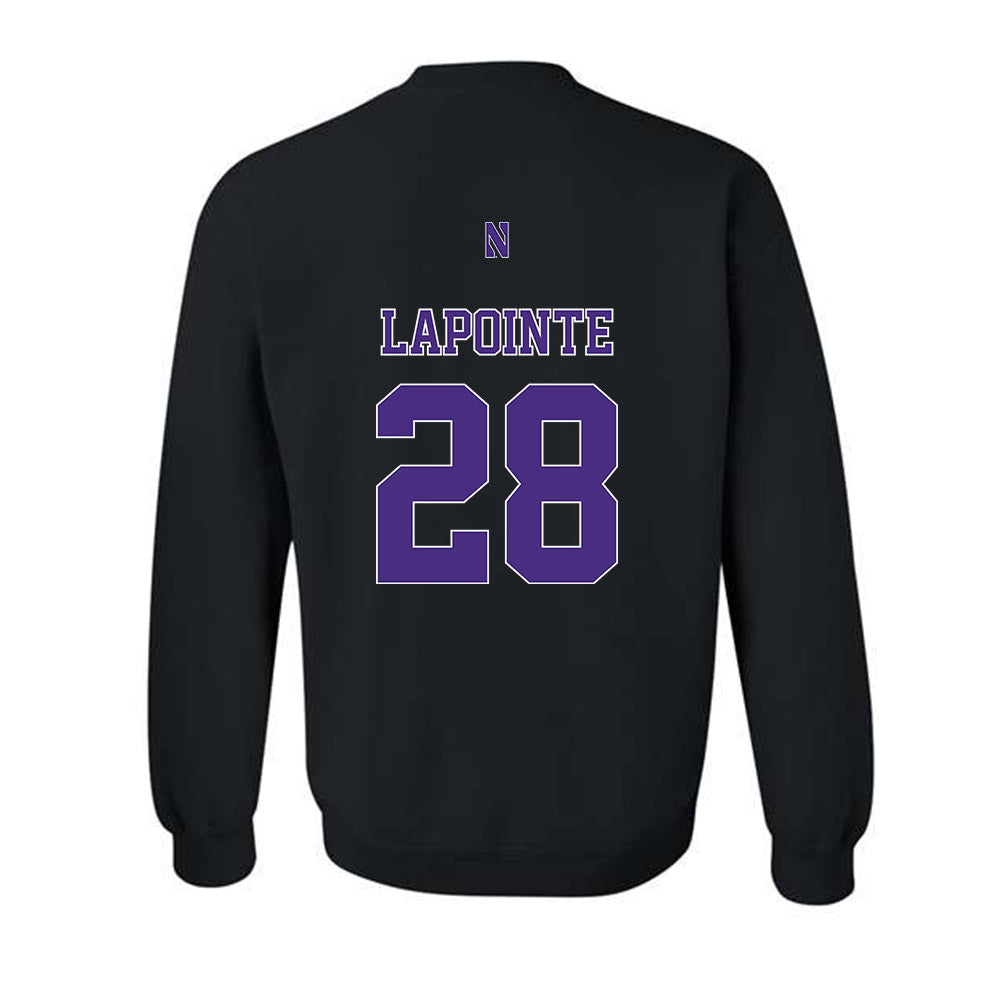 Northwestern - NCAA Women's Lacrosse : Taylor Lapointe - Classic Shersey Crewneck Sweatshirt