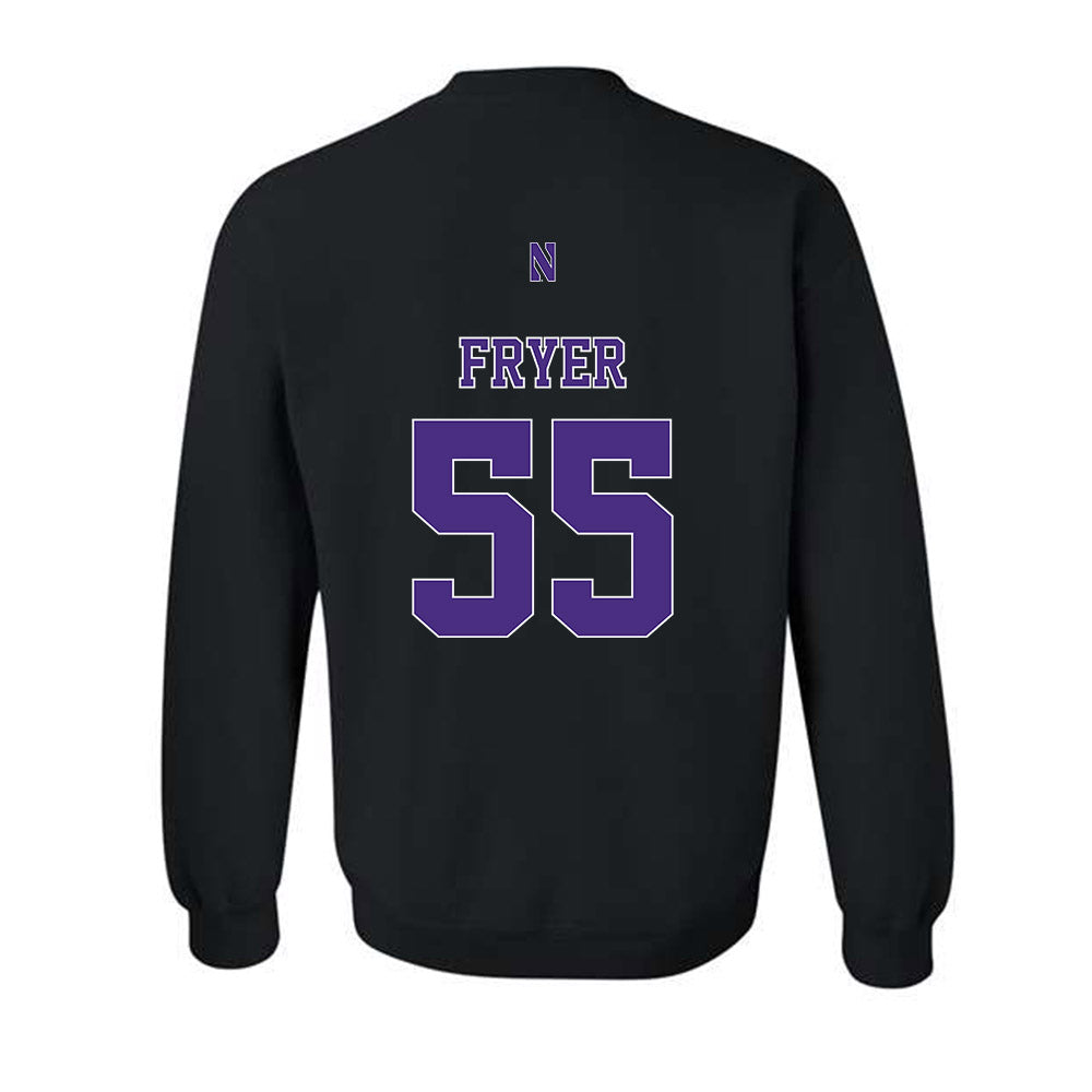 Northwestern - NCAA Baseball : Justin Fryer - Classic Shersey Crewneck Sweatshirt-1