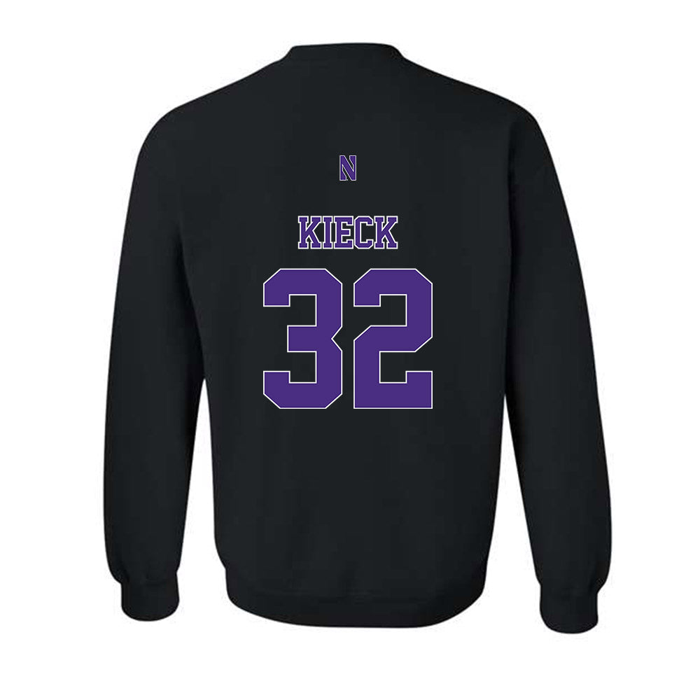 Northwestern - NCAA Baseball : Chayce Kieck - Classic Shersey Crewneck Sweatshirt-1