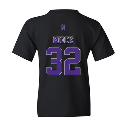 Northwestern - NCAA Baseball : Chayce Kieck - Classic Shersey Youth T-Shirt-1