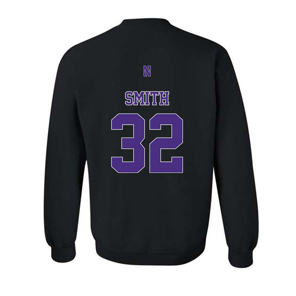 Northwestern - NCAA Football : Matthew Smith - Classic Shersey Crewneck Sweatshirt
