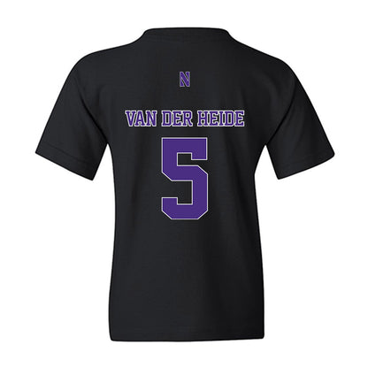 Northwestern - NCAA Men's Soccer : Dimas Van der Heide - Classic Shersey Youth T-Shirt-1