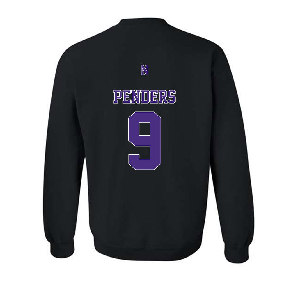 Northwestern - NCAA Men's Soccer : Toryn Penders - Classic Shersey Crewneck Sweatshirt-1