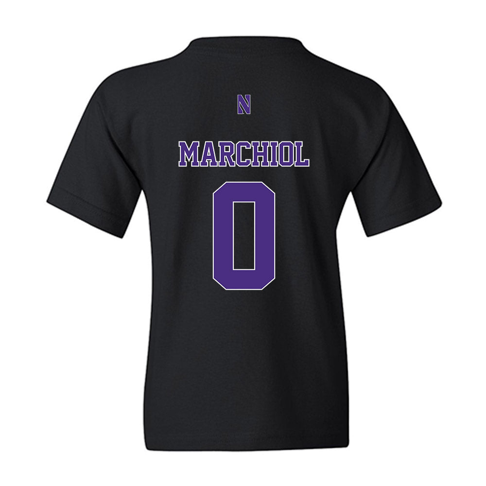 Northwestern - NCAA Football : Nicco Marchiol - Classic Shersey Youth T-Shirt-1