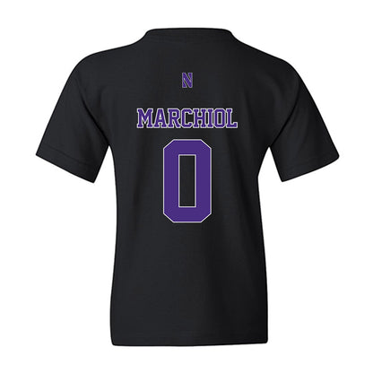 Northwestern - NCAA Football : Nicco Marchiol - Classic Shersey Youth T-Shirt-1