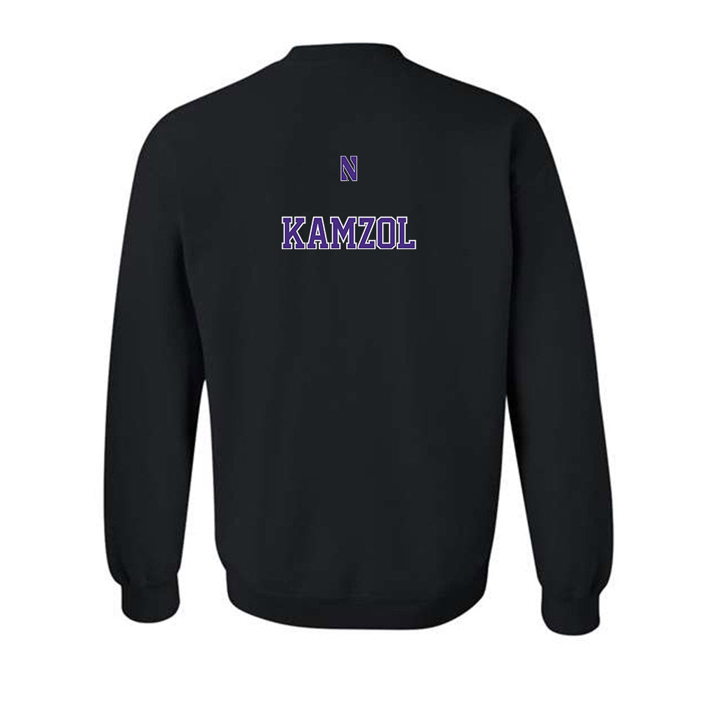 Northwestern - NCAA Women's Swimming & Diving : Flawia Kamzol - Classic Shersey Crewneck Sweatshirt-1
