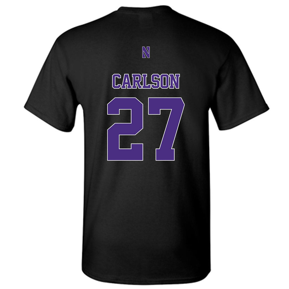 Northwestern - NCAA Baseball : Zach Carlson - Classic Shersey T-Shirt-1