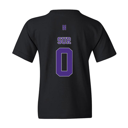 Northwestern - NCAA Football : Noah Sur - Classic Shersey Youth T-Shirt-1