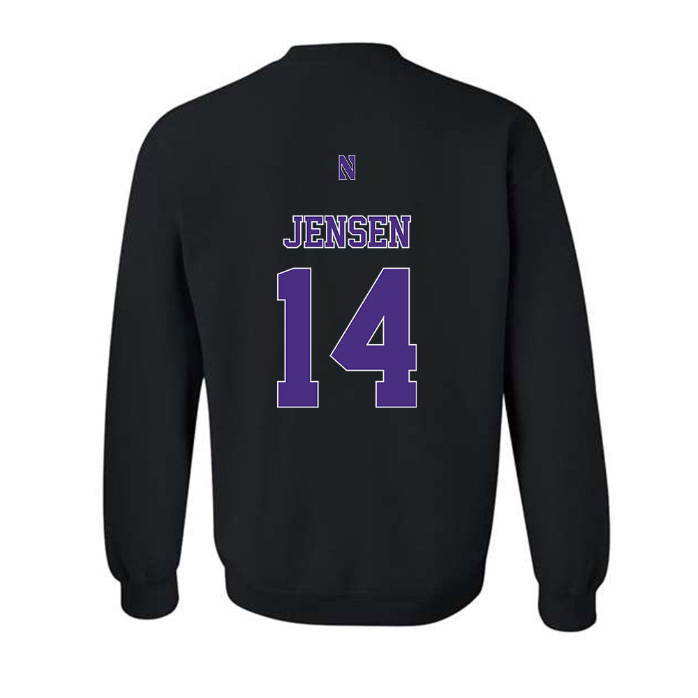 Northwestern - NCAA Softball : Kylee Jensen - Classic Shersey Crewneck Sweatshirt-1