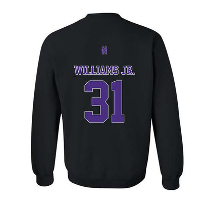 Northwestern - NCAA Football : Tito Williams Jr. - Classic Shersey Crewneck Sweatshirt-1