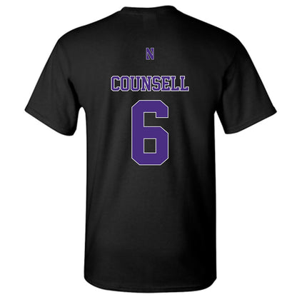 Northwestern - NCAA Baseball : Jack Counsell - Classic Shersey T-Shirt-1
