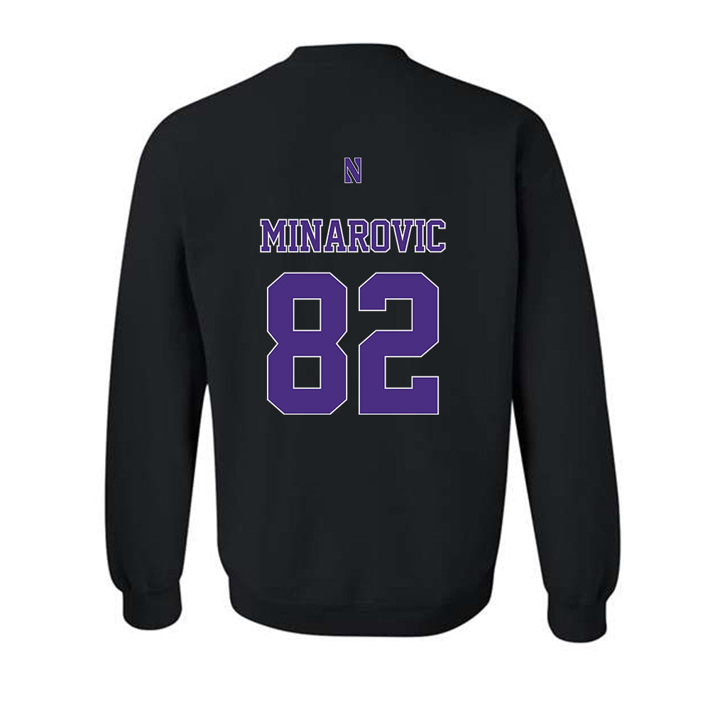 Northwestern - NCAA Softball : Grace Minarovic - Classic Shersey Crewneck Sweatshirt-1
