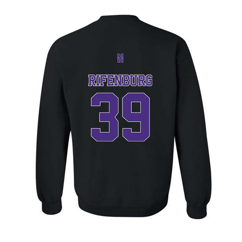 Northwestern - NCAA Baseball : Jake Rifenburg - Classic Shersey Crewneck Sweatshirt-1