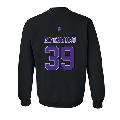 Northwestern - NCAA Baseball : Jake Rifenburg - Classic Shersey Crewneck Sweatshirt-1