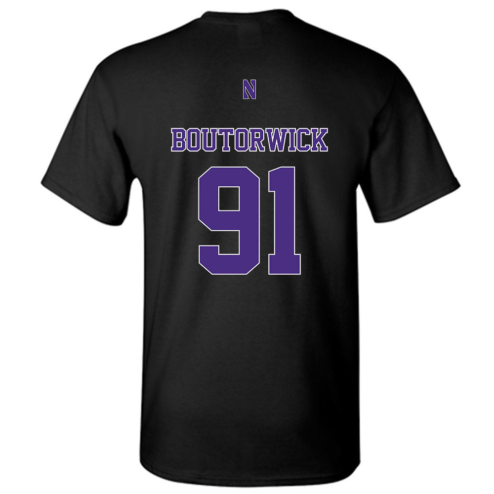 Northwestern - NCAA Football : Evan Boutorwick - Classic Shersey T-Shirt-1