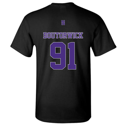 Northwestern - NCAA Football : Evan Boutorwick - Classic Shersey T-Shirt-1