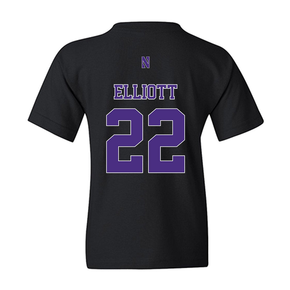 Northwestern - NCAA Women's Soccer : Olivia Elliott - Classic Shersey Youth T-Shirt-1