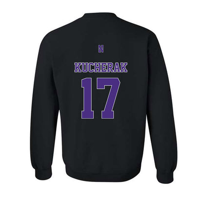 Northwestern - NCAA Baseball : Ryan Kucherak - Classic Shersey Crewneck Sweatshirt-1