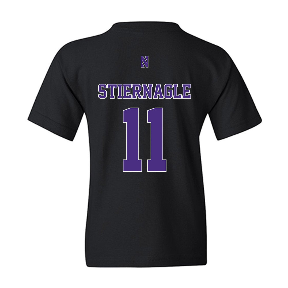Northwestern - NCAA Women's Volleyball : Ellie Stiernagle - Classic Shersey Youth T-Shirt-1
