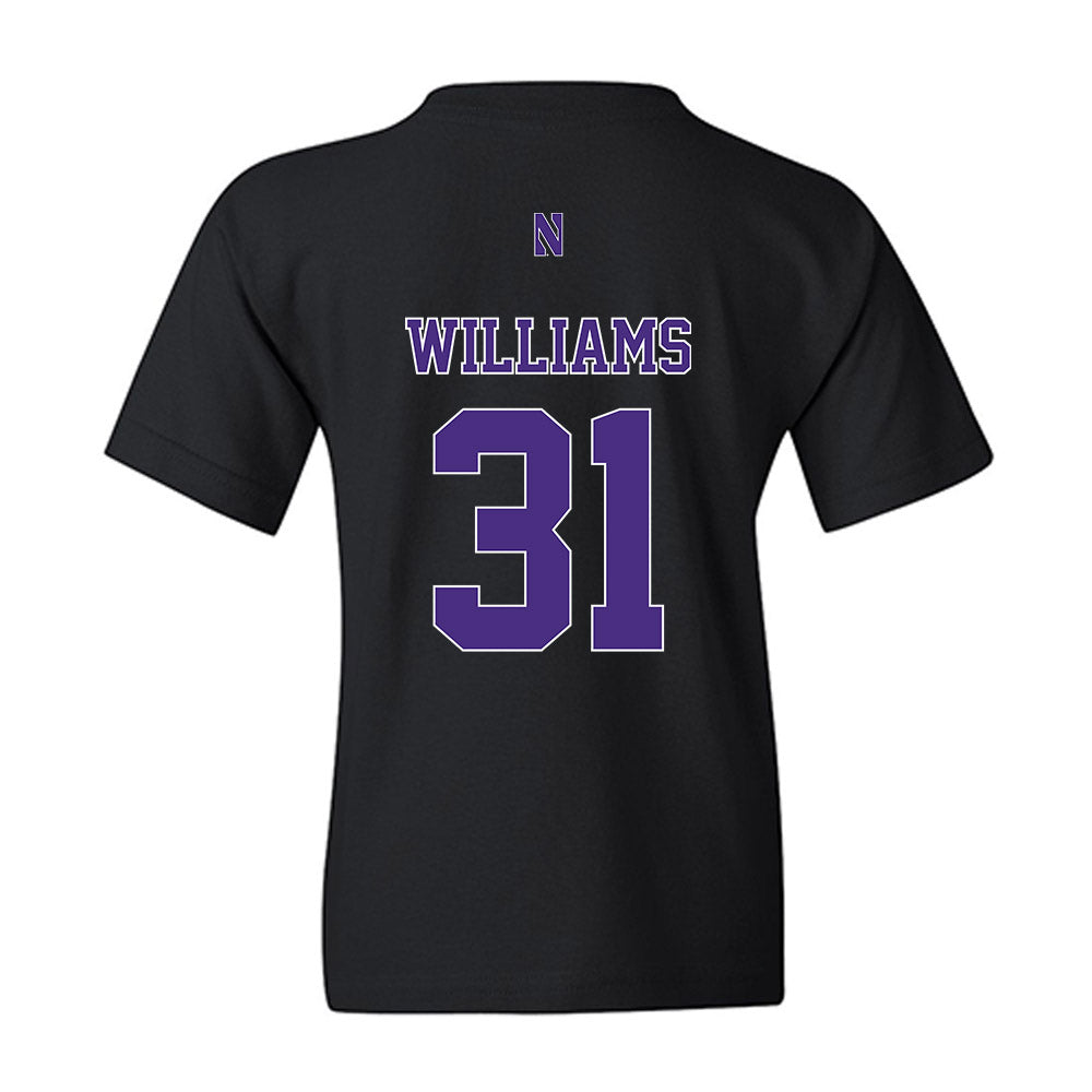 Northwestern - NCAA Football : Tito Williams - Classic Shersey Youth T-Shirt-1
