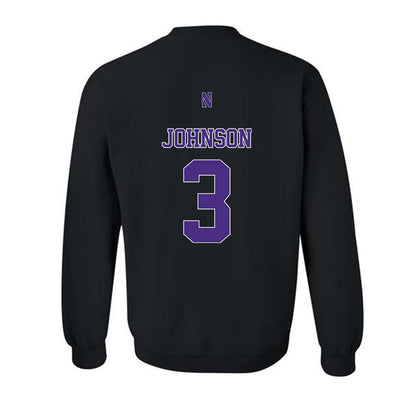 Northwestern - NCAA Men's Soccer : Andrew Johnson - Classic Shersey Crewneck Sweatshirt-1